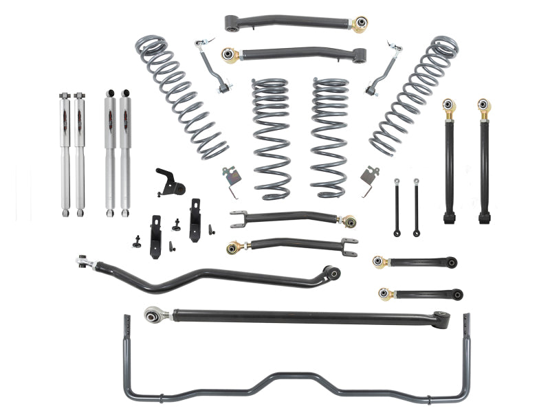 Belltech 20-21 Gladiator JT Rubicon 4in. Lift Lift Kit w/Trail Performance Shocks/Rear Anti-Sway Bar 153206TPS