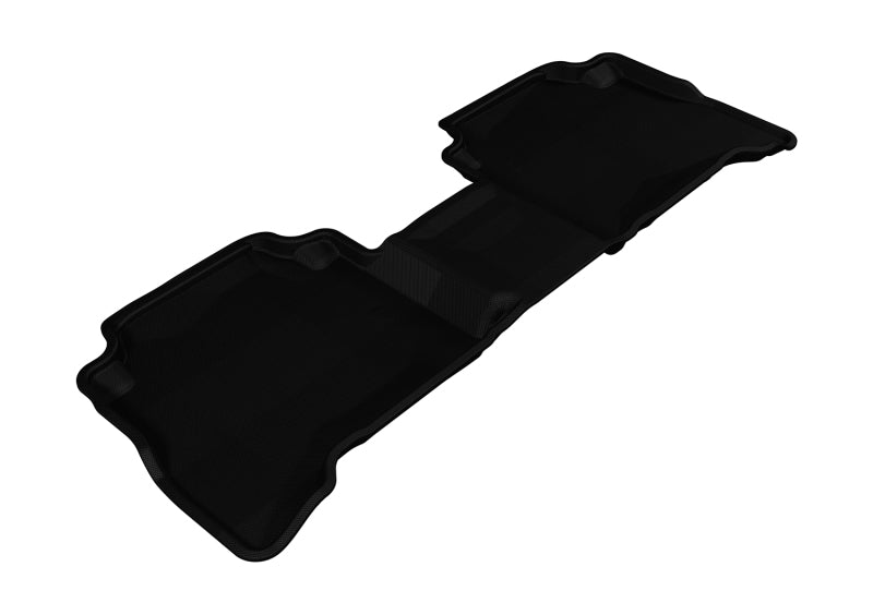 3D MAXpider 2011-2013 Kia Sorento 7-Seats Kagu 2nd Row Floormats - Black L1KA00921509