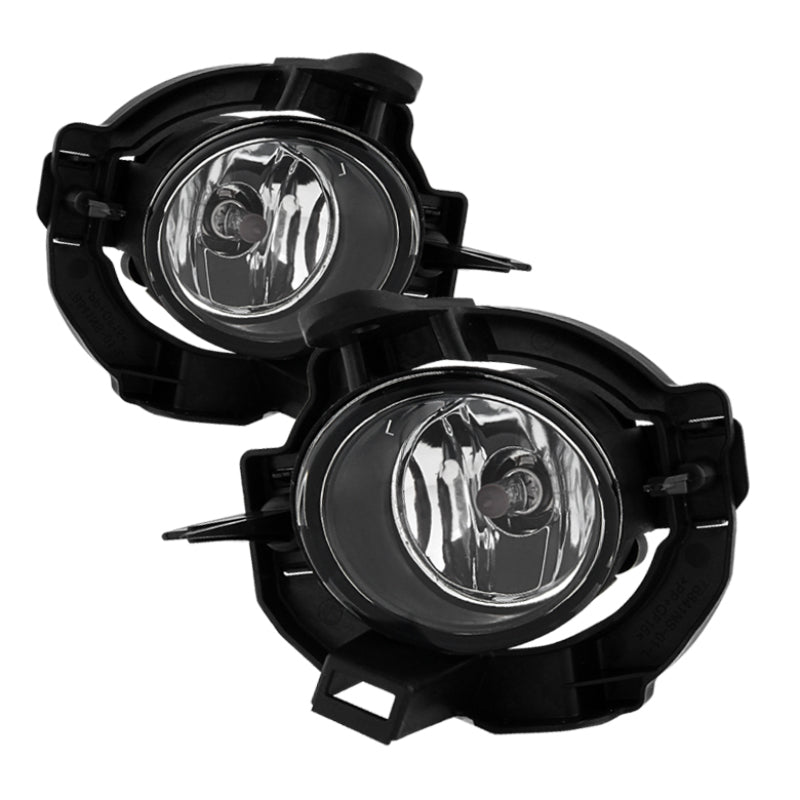 Spyder Nissan Rogue 2008-2013 OEM Fog Lights W/Cover and Switch Clear FL-NRO07-C 9031625