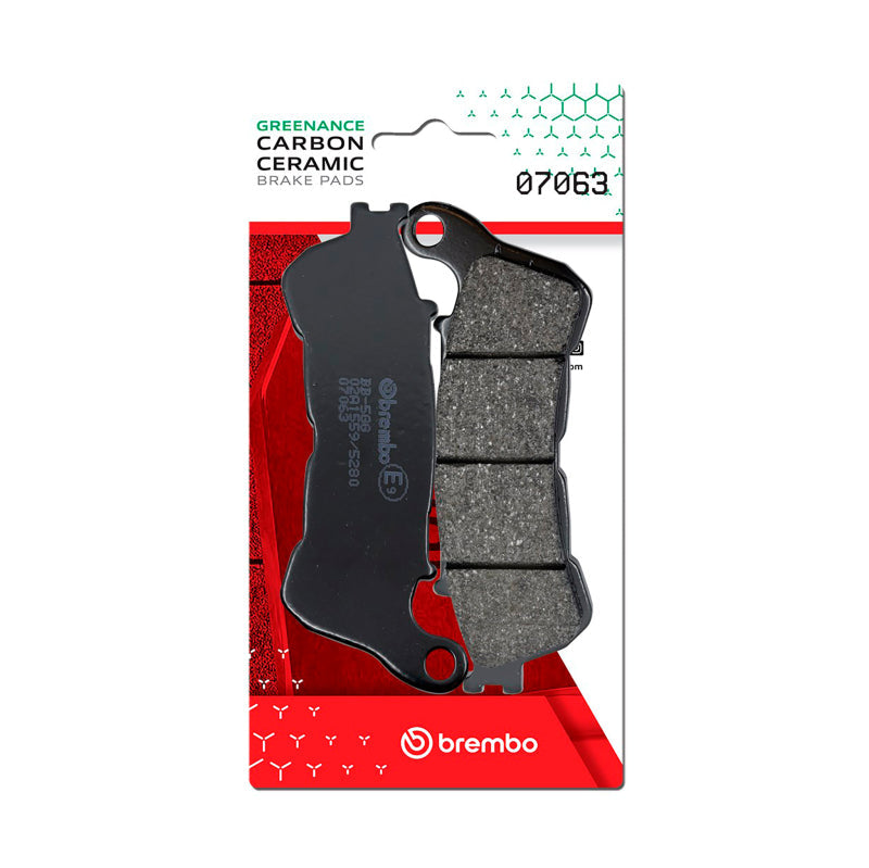 Brembo OE Honda Forza/Suzuki Sixteen/Suzuki Uh/Suzuki Ux Carbon Ceramic Brake Pad - Front 07063