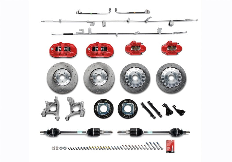 Ford Racing 15-17 Mustang GT/ 2.3L EcoBoost GT350R Brake Upgrade Kit M-2300-Y