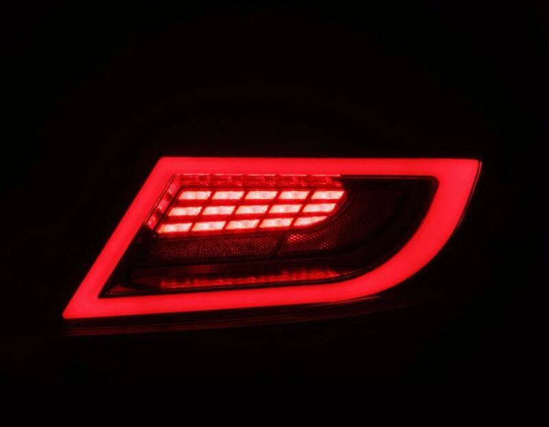 AlphaRex 22-24 Toyota GR86 LUXX LED Taillights Vivid Red 675030 *Discontinued