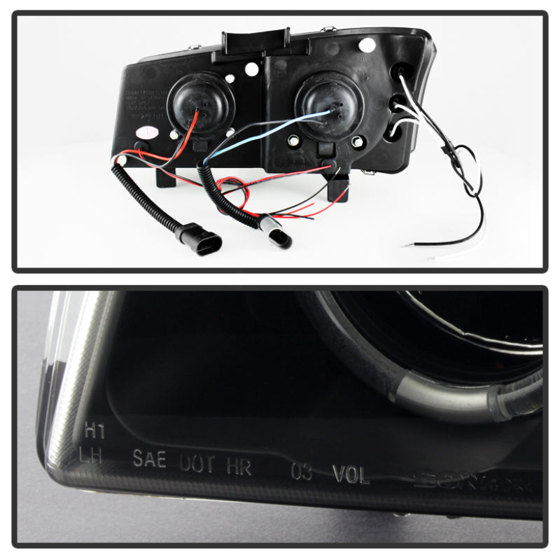 Spyder Chevy Silverado 1500/2500/3500 03-06 Projector Headlights PRO-YD-CS03-AM-BSM 5078315