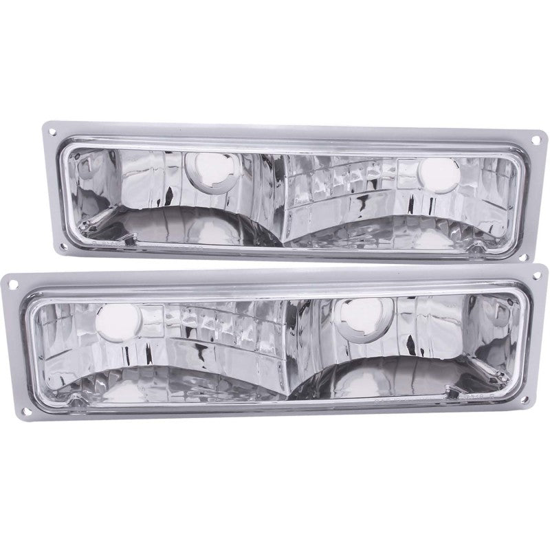 Anzo 1988-1998 Chevrolet C1500 Euro Parking Lights Chrome