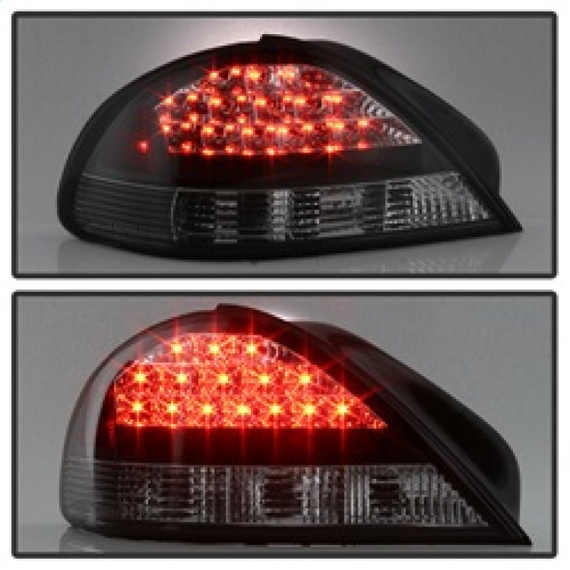 Spyder Pontiac Grand AM 99-05 LED Tail Lights Black ALT-YD-PGAM99-LED-BK 5007117