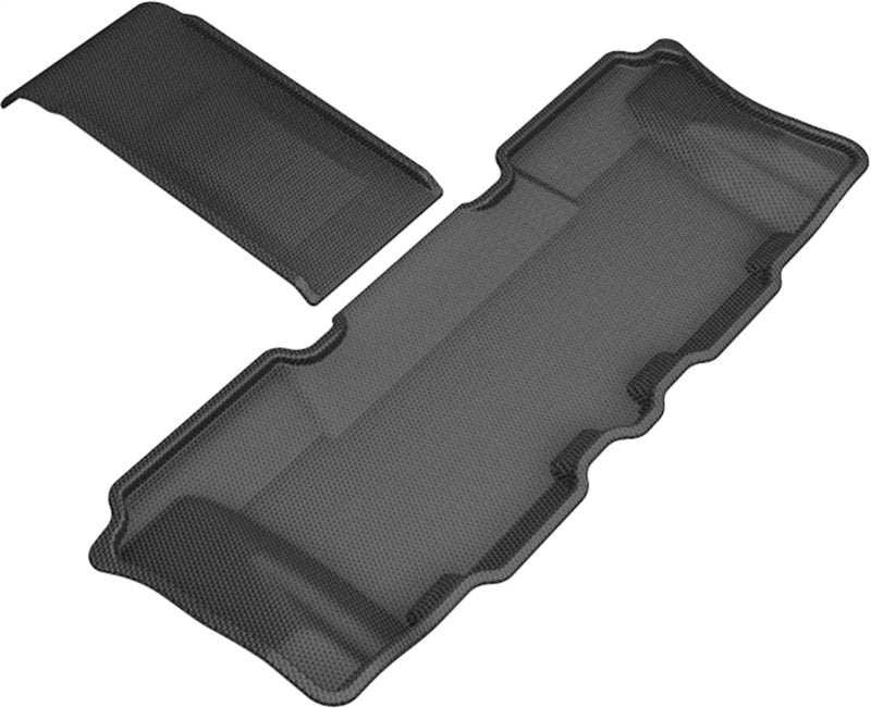 3D MAXpider 2013-2019 Hyundai Santa Fe/Santa Fe Xl Kagu 3rd Row Floormats - Black L1HY02831509
