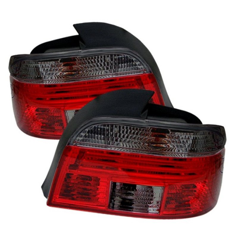 SPYDER Xtune Bmw E39 5-Series 97-00 Tail Light Red Smoke ALT-CI-BE3997-RSM 5020581