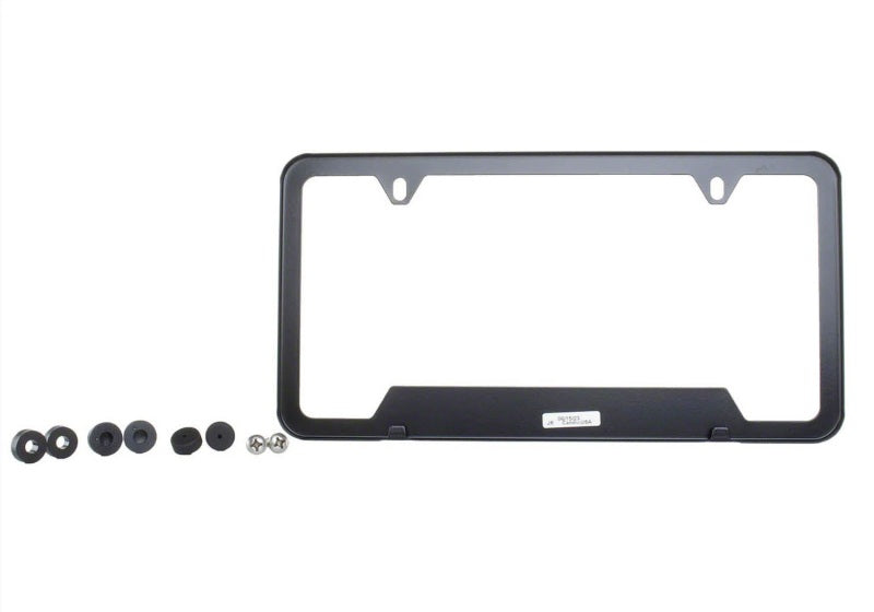 Ford Racing Stainless Steel Ford Performance License Plate Frame - Black M-1828-SS304BK