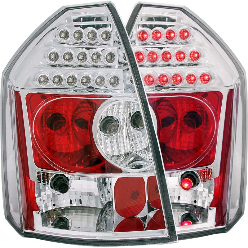 Anzo 2005-2007 Chrysler 300C LED Taillights Chrome