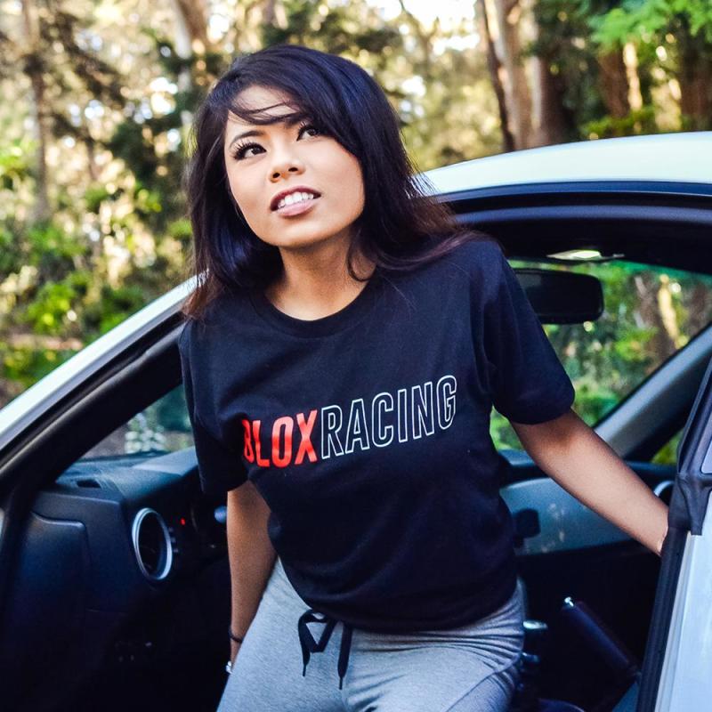 BLOX Racing Block Letters Tee For Unisex - Extra Large BXAP-00207-XL