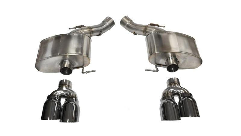 Corsa Performance 12-15 BMW M6 F12 / F13 / F06 Polished Sport Axle-Back Exhaust