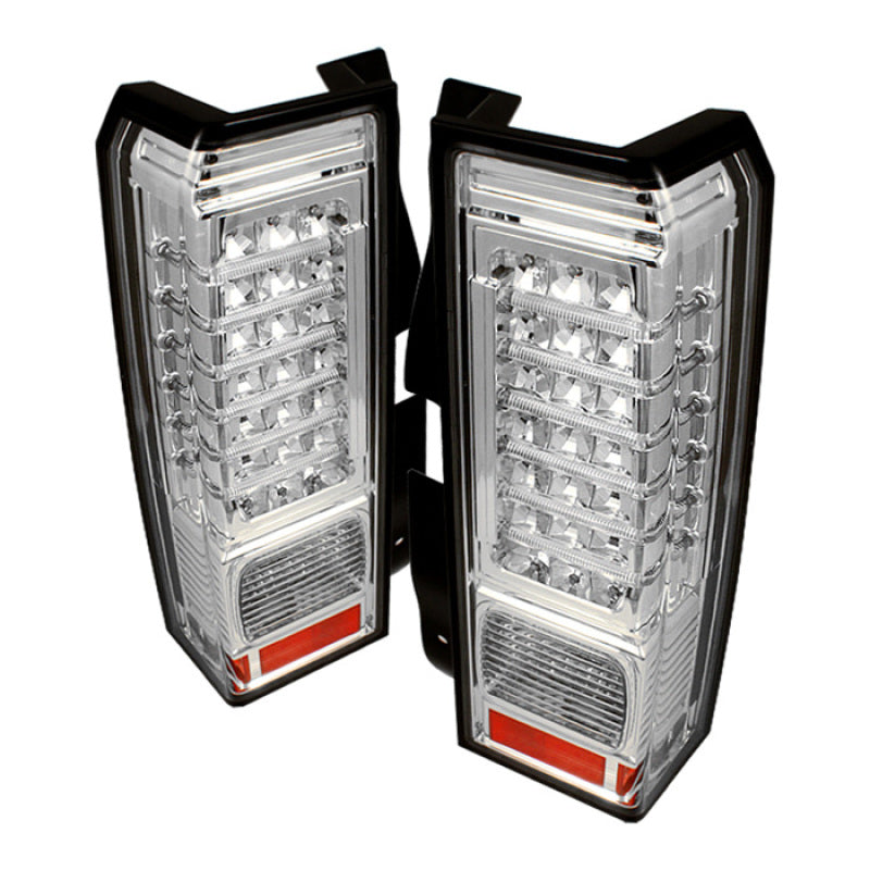 SPYDER Xtune Hummer H3 06-09 ( Non H3T ) LED Tail Lights Chrome ALT-ON-HH306-LED-C 5017703