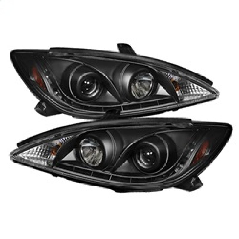 Spyder Toyota Camry 02-06 Projector Headlights DRL Black High H1 Low H1 PRO-YD-TCAM02-DRL-BK 5042798