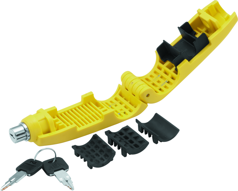 BikeMaster Bully Lock Bully Grip Lock - Yellow 132255