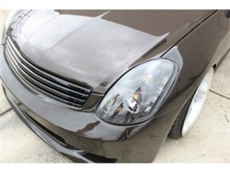 Spyder Infiniti G35 03-04 4DR Projector Halogen - LED Halo DRL Blk High H4 PRO-YD-IG35034D-DRL-BK 5031747