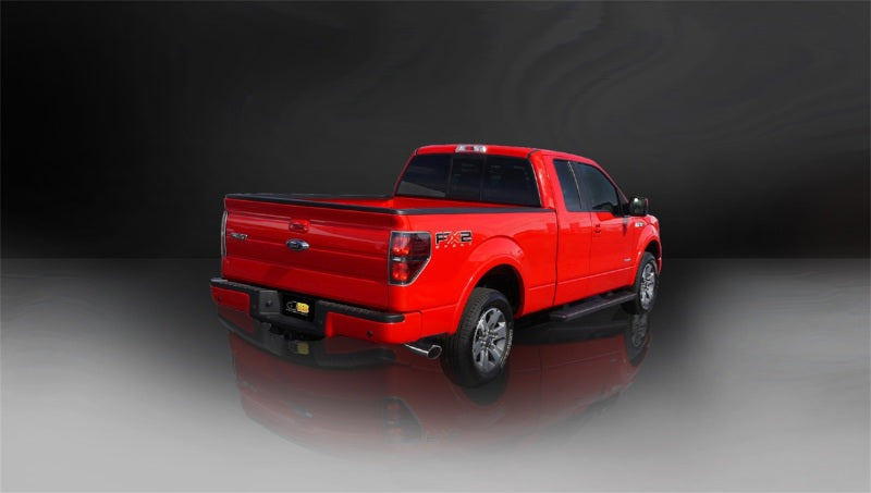 Corsa Performance 11-13 Ford F-150 5.0L V8 Polished Sport Cat-Back Exhaust