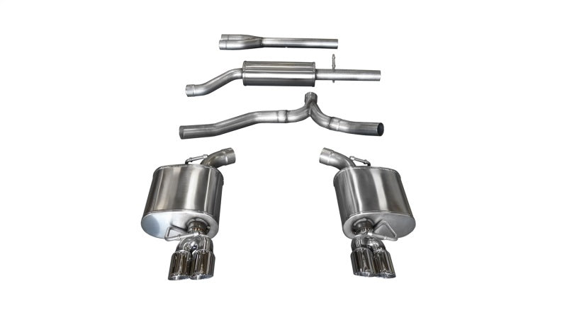 Corsa Performance 11-14 Dodge Charger SXT 2.5in Sport Cat-Back Dual Rear Exit