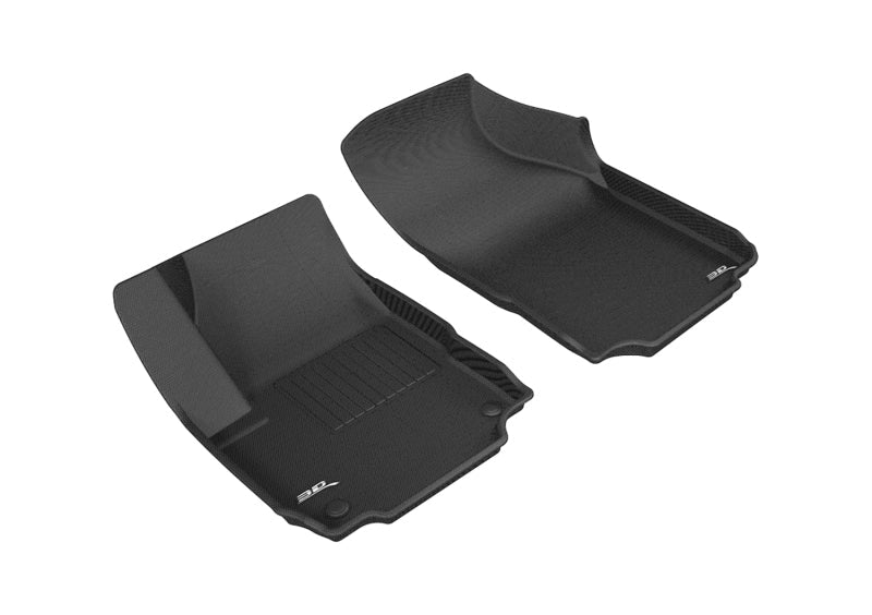 3D MAXpider 2018-2020 Chevrolet Equinox Kagu 1st Row Floormat - Black L1CH08511509