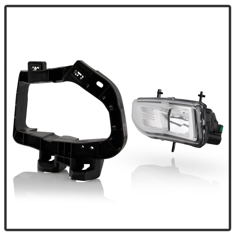 Spyder Nissan Kicks 2018-2020 OEM Style Fog Lights W/OEM Fit Switch - Bulb-H8(Included) - Clear 5087072