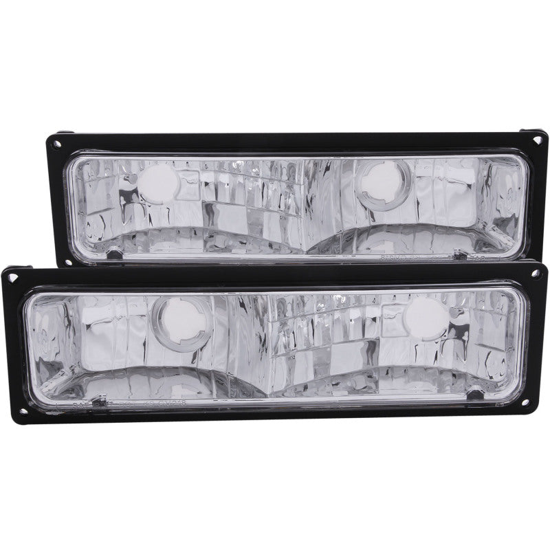 Anzo 1988-1998 Chevrolet C1500 Euro Parking Lights Black