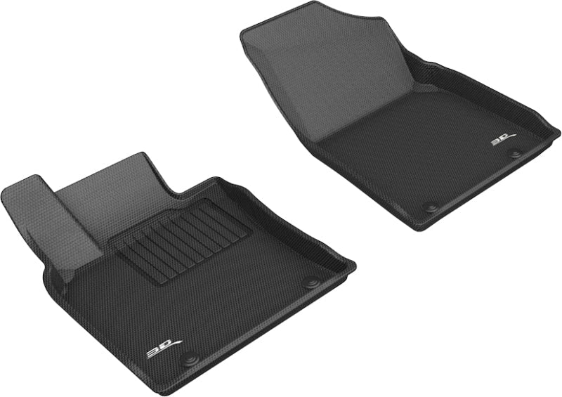 3D MAXpider 2019-2020 Lexus ES Kagu 1st Row Floormat - Black L1LX06311509
