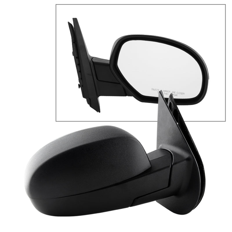 SPYDER Xtune Chevy Silverado 08-13 OE Mirror Textured Power Heated Right MIR-08042-D51-P-R 9934728