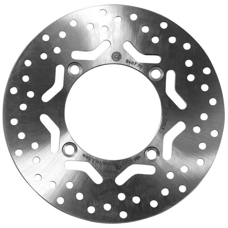 Brembo OE 98-02 Honda Pantheon 125CC/01-04 Honda NSS Jazz 250CC 240x4mm Brake Disc - Front Fixed 68B40775