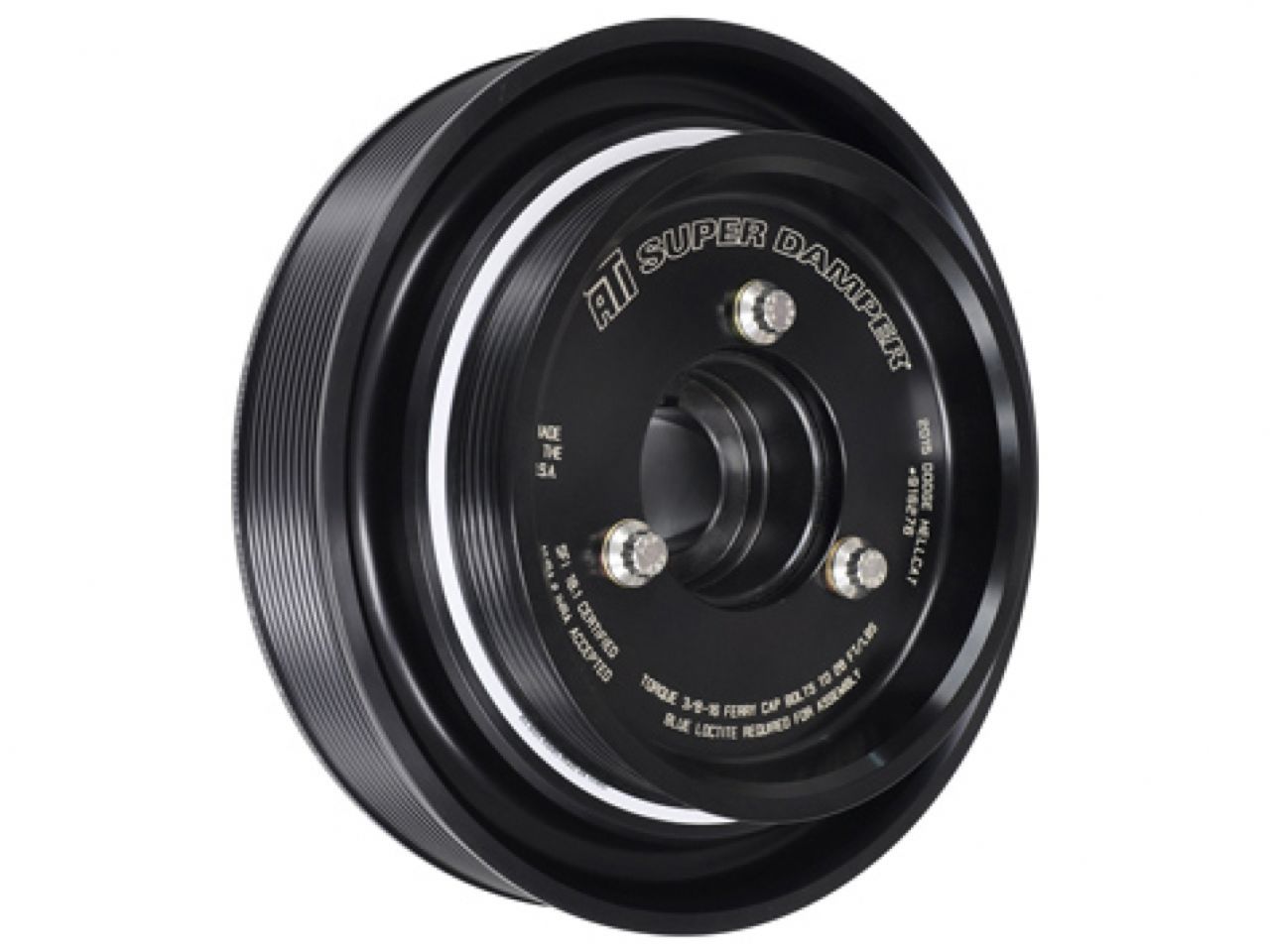 ATI Performance Products Damper - 7 - Al - 6 Serp Grv - Chry 6.1/392 Hemi 17% Od Chevy Frt