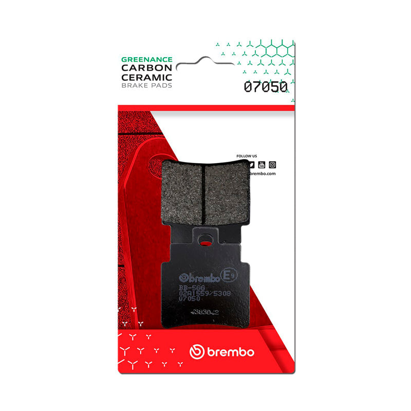 Brembo OE Kymco Grand Dink/SYM Joymax/SYM Gts Carbon Ceramic Brake Pad - Front 07050