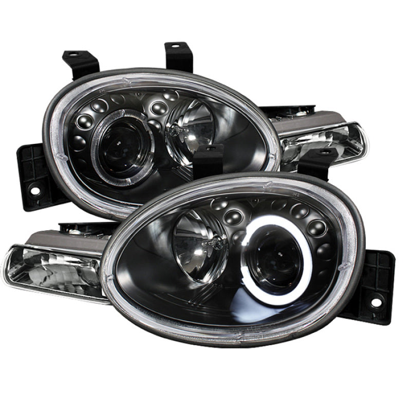 Spyder Dodge Neon 95-99/Plymouth Neon 95-99 Projector Headlights LED Halo Blk PRO-YD-DN95-HL-BK 5017420