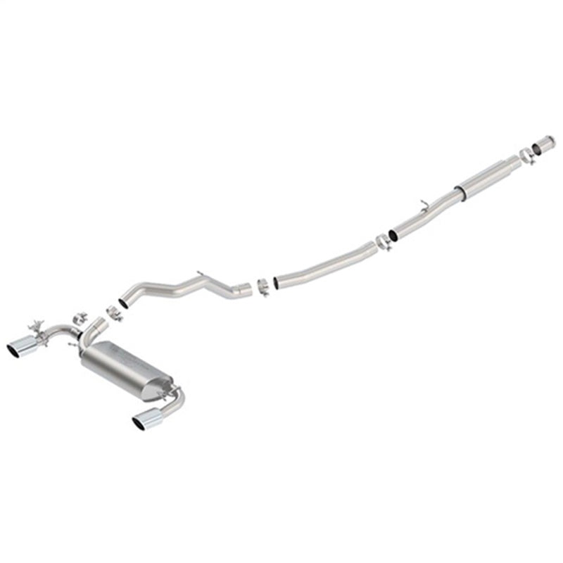 Ford Performance Parts Ford Racing 2016-2017 Focus RS Active Sport Cat-Back Exhaust System