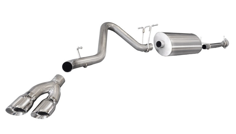 Corsa 11-12 Chevrolet Silverado Ext. Cab/Std. Bed 2500 6.0L V8 Polished Sport Cat-Back Exhaust 14792