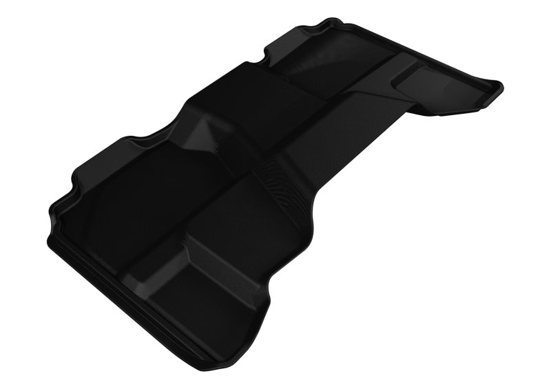 3D MAXpider 2007-2013 Chevrolet/GMC Silverado Extended Cab Kagu 2nd Row Floormats - Black L1CH05021509