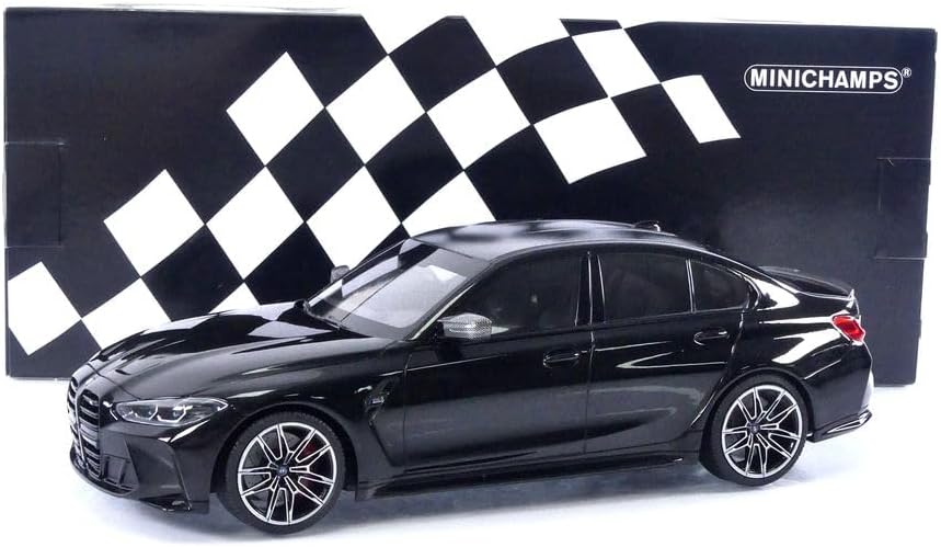 Minichamps 2020 BMW M3 Competition (G80) Black Metallic 1:18