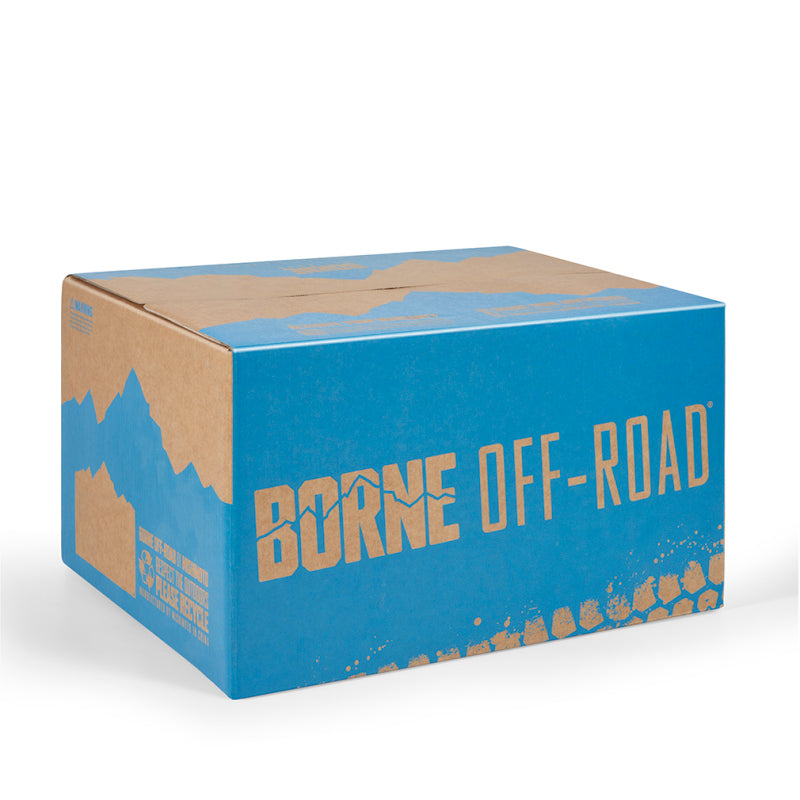 Borne Off-Road Vehicle Ratchet Tie-Down Kit (4 pack) Blue BNRTC-TD-4BL