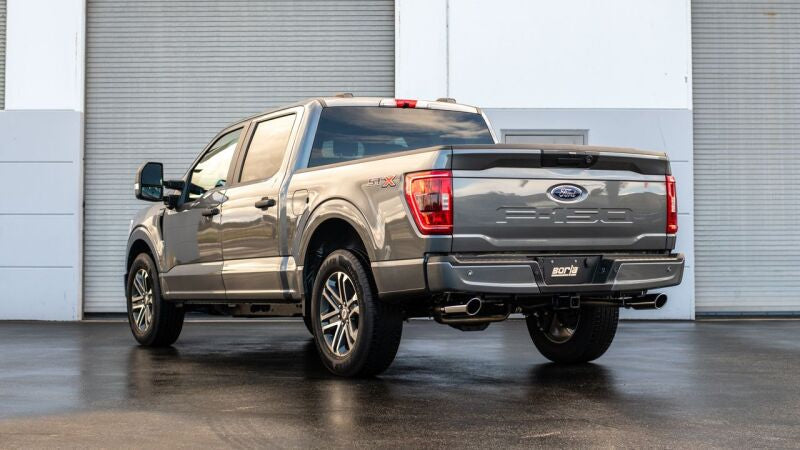 Borla F-150 2021 2.7L/3.5L 2/4wd 4dr CC SB EC STB Lari/King R/Plinum/LTD 3/2.25 Cat-Back AK CHR Tips 140864