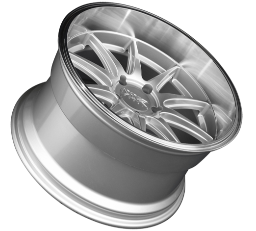 XXR 527D Wheel Silver / Machined Lip 18x9 +20 5x4.5
