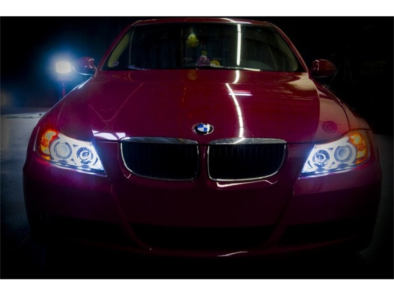 Spyder BMW E90 3-Series 06-08 4DR Projector CCFL Halo - Eyebrow Bulb Blk- PRO-YD-BMWE9005-CCFL-BK 5029652