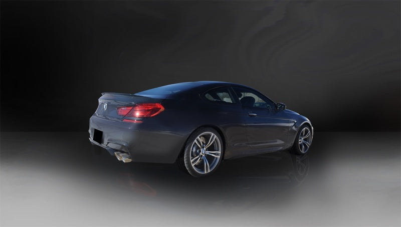 Corsa Performance 12-15 BMW M6 F12 / F13 / F06 Polished Sport Axle-Back Exhaust