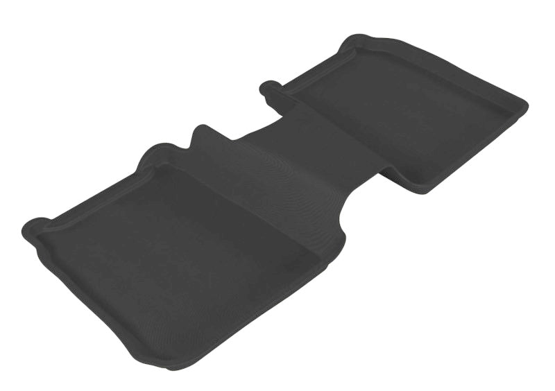 3D MAXpider 2009-2019 Ford Flex Kagu 2nd Row Floormats - Black L1FR02121509