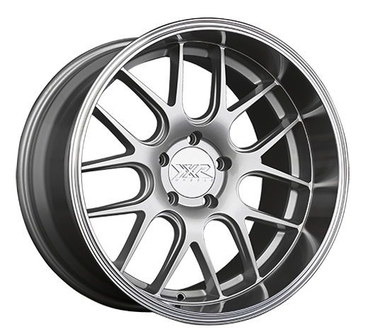 XXR 530D Wheel Silver / Machined Lip 19x10.5 +20 5x4.5