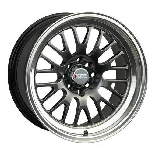 XXR 531 Wheel Chromium Black / Machined Lip 17x8 +35 5x100,5x114.3