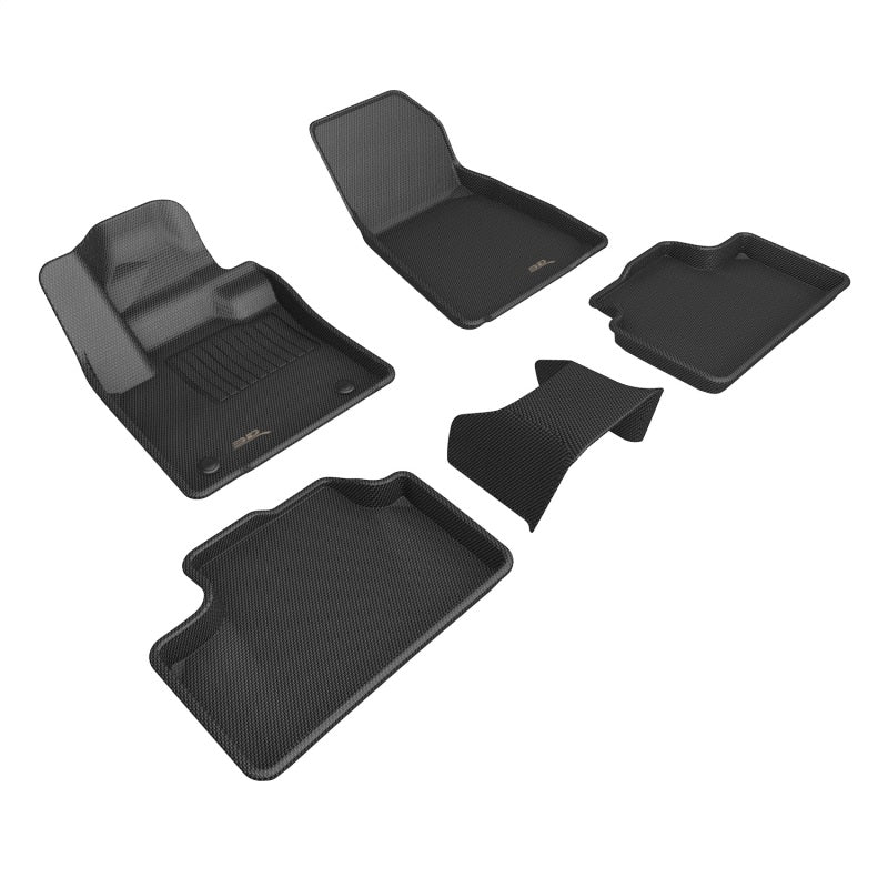 3D MAXpider 2023+ Volvo C40 Recharge Kagu Floor Mat- Black R1 R2 R3 L1VV04501509
