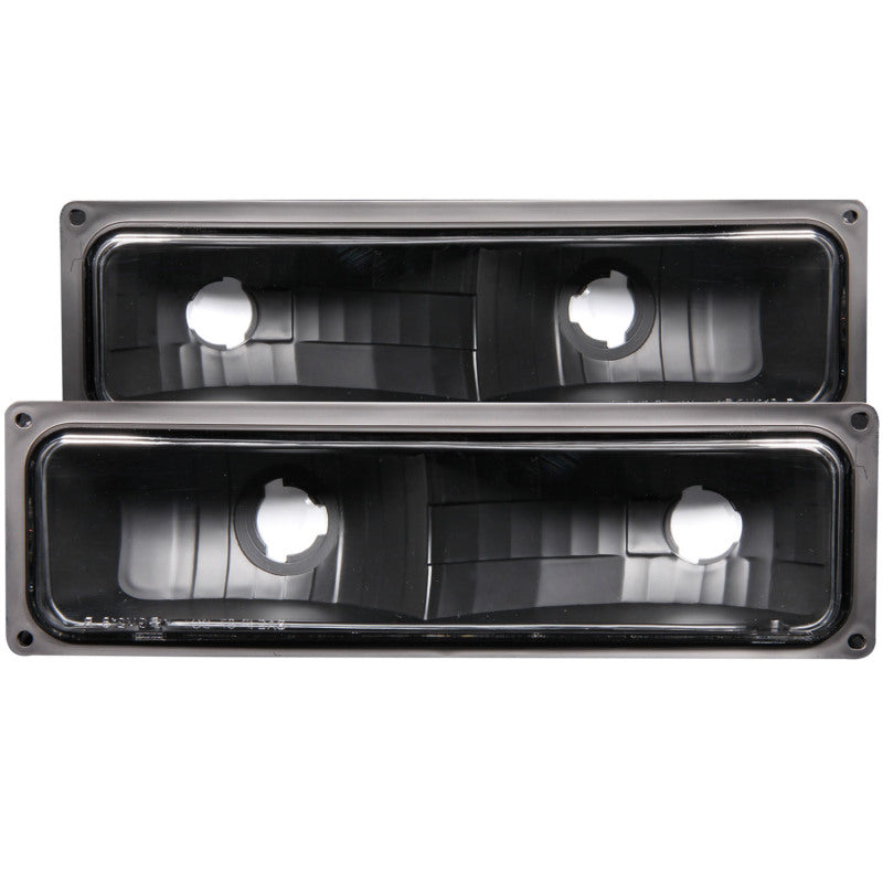 Anzo 1988-1998 Chevrolet C1500 Euro Parking Lights Black
