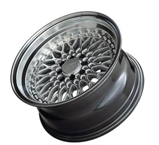 XXR 536 Wheel Hyper Silver / Machined Lip 17x9 +25 5x100,5x114.3