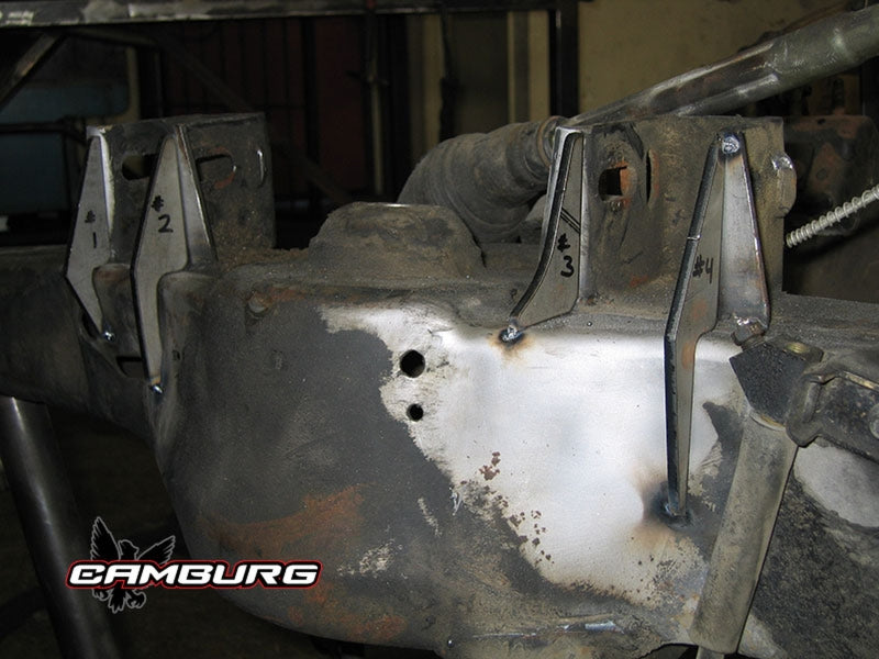 Camburg 01-12 Ford Ranger Edge/4wd Frame Gusset Kit CAM-130006