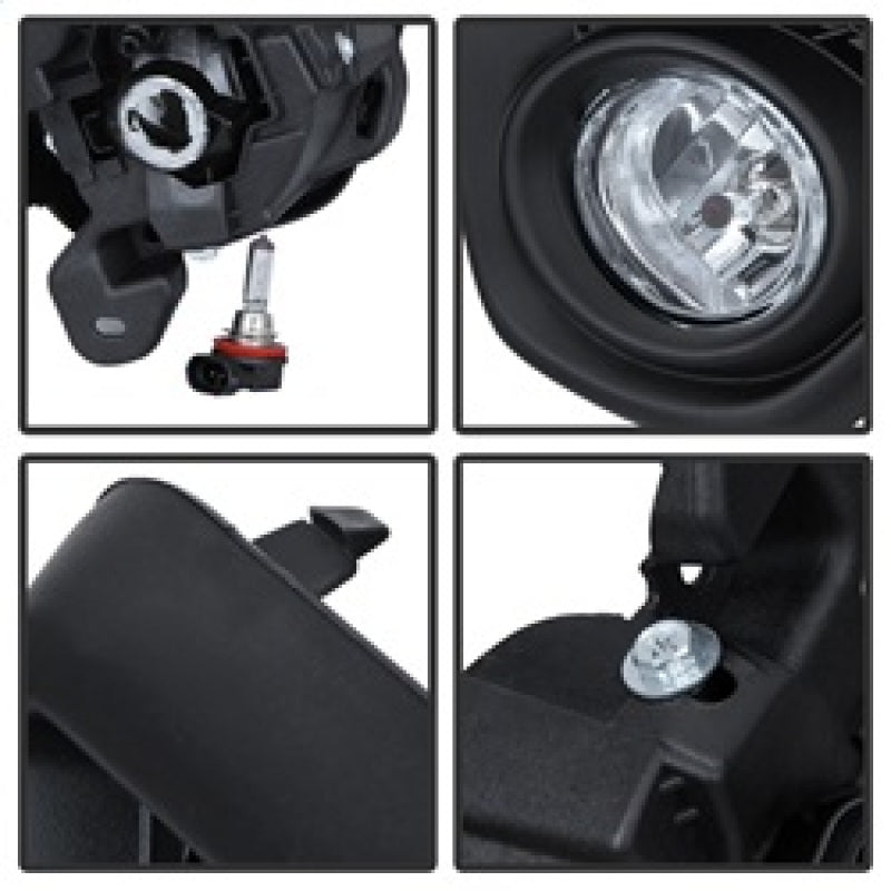 Spyder Mazda CX-5 2012-2015 OEM Fog Light W/Universal Switch- Clear FL-MCX52012-C 5080264