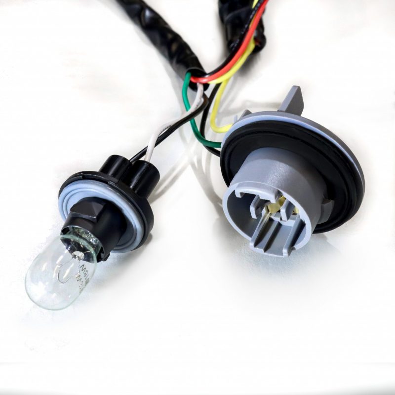 AlphaRex 19-22 Dodge Ram 2500/3500 Stock LED Tail Light to AlphaRex Tail Light Converters - Pair 640013 *Discontinued