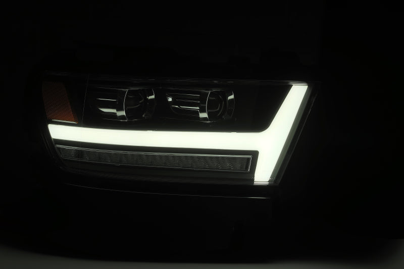 AlphaRex 19-20 Ram 1500HD PRO-Series Proj Headlight Plnk Style Blk w/Activ Light/Seq Signal/Plnk DRL 880515 *Discontinued