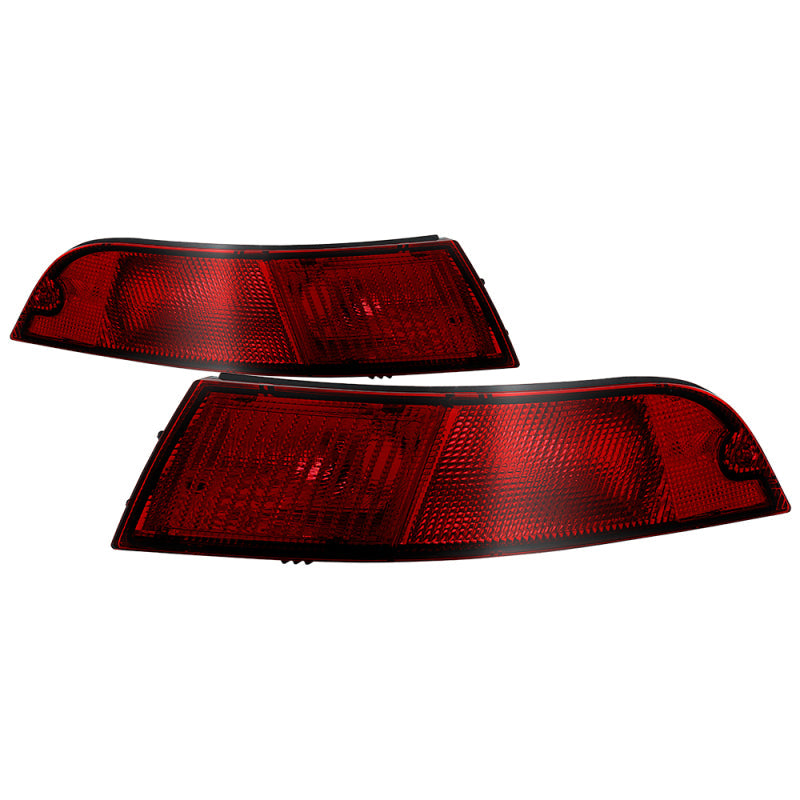 Spyder Porsche 993 1995-1998 OEM Tail Light - Red Smoke 5086761